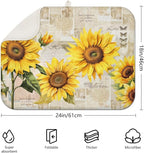 Dish Drying Mat Drainer Pads - Image 2