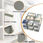 Fordonral Drawer Organizer Clothes, Foldable Fabric Dresser Organizer Closet - Image 3