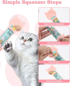 6 PCS Cat Food Can Covers Set, Reusable Silicone Can Lids - Image 6