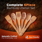 Riveira Dark Bamboo Wooden Spoons - Image 3