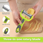 Razor-Sharp​ 4 In 1 Veggie Peelers - Image 9