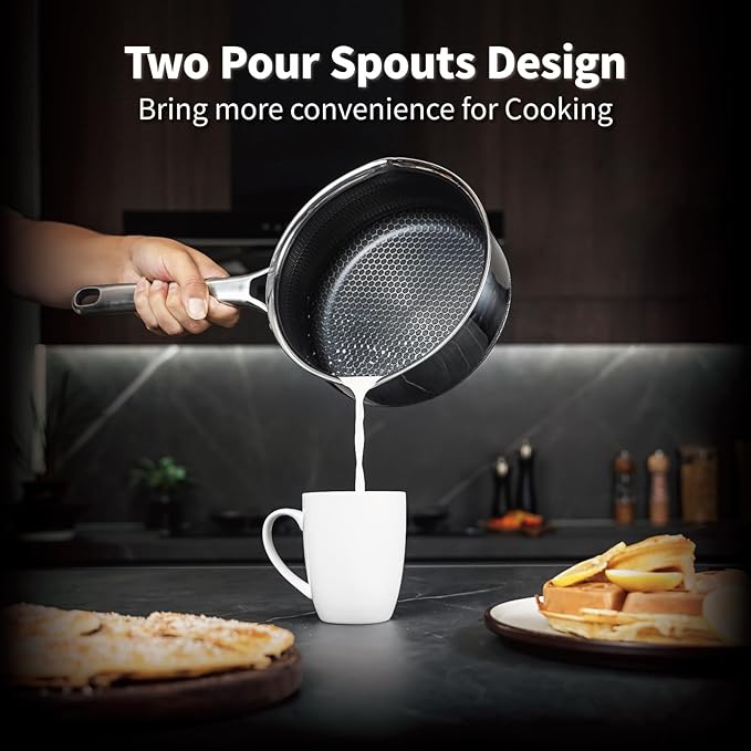 Hybrid Nonstick 2 QT Saucepan - Image 2