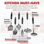 Chef Craft Heavy Duty Turner/Spatula, 13.5 Inch, Stainless Steel - Image 6