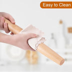 AISOSO French Rolling Pin, 15.75 Inches Wood Rolling Pins - Image 7