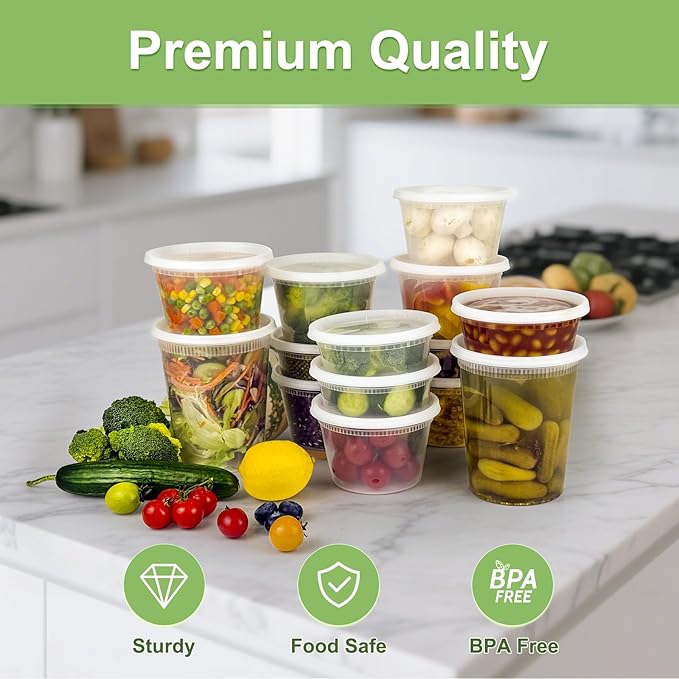 Dipoo 60 Sets Deli Containers - Image 4