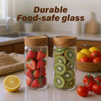 2-Pack 13 fl oz Glass Mason Jars - Image 3