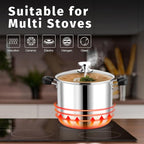 10 Quart 3-Ply Cooking Stock Pot - Image 7
