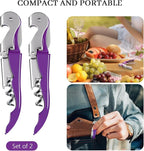 HYZ 2-Pack Wine Opener Waiter Corkscrew, Professional Wine Key - Image 7