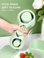 Ice Cube Tray for Tumbler Cup 30Oz-40Oz, Easy Fill and Release Ice Maker for - Image 5