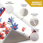 Giwawa 4th of July Flower Dish Drying Mat 18"x24" Independence Day Stars Dish - Image 4