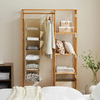 YOUDENOVA Hanging Closet Organizer, 6-Shelf Closet Hanging Storage Shelves - Image 2