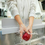 Sink Splash Guard for Kitchen, Splatter Screen & Silicone Water Guard by Unknown