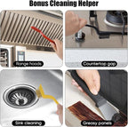 Crevice Cleaning Brush, Hard Bristle Cleaning Brushes - Image 5