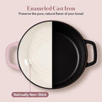 4.5 QT Dutch Oven for Bread Baking, Cast Iron Bread Oven for Sourdough - Image 6