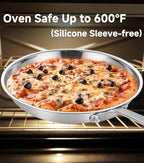 LOLIKITCH 10 In Stainless Steel Skillet - Image 4
