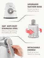 GDL Rotary Cheese Grater Hand Crank - Image 6
