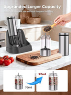 Electric Salt and Pepper Grinder Set - Image 2