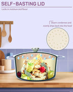 Ciwete Enameled Cast Iron Dutch Oven – 4.4 Quart Pot - Image 5