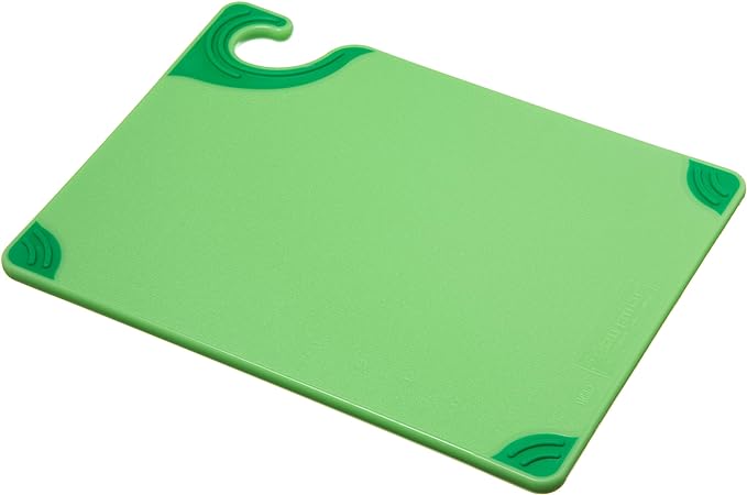San Jamar Saf-T-Grip Plastic Cutting Board by SanJamar