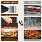 Baking Sheet Pan Set of 3, Commercial Cookie Sheets - Image 4