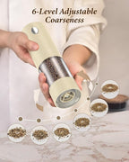 Electric Salt and Pepper Grinder Set - Image 5