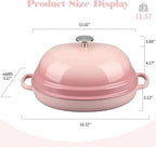 EDGING CASTING Enameled Oval Cast Iron Dutch Oven Pot - Image 2
