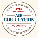 Farberware Golden Bake Bakeware Nonstick Round Cake Pan Set - Image 6
