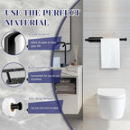 Paper Towel Holder, Self Adhesive or Drilling Paper Towel Holder Under Cabinet - Image 3