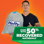Hefty Ultra Strong Made with 50% Recovered Materials* Tall Kitchen Trash Bags - Image 2