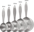 Measuring Cups and Spoons, 12 Piece Metric & US 18/8 Stainless Steel Measuring - Image 6