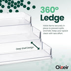 Oizeir Clear Spice Rack – 3-Tier Acrylic Organizer - Image 4