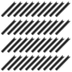 MECCANIXITY 60Pcs Slotted Split Roll Pins 7/50 Inch Dia. 1-1/5 Inch Length 65Mn by MECCANIXITY