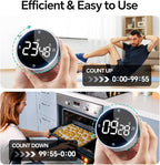 Digital Kitchen Timer with Magnetic, Large LED Display Countdown/Countup Timer - Image 7