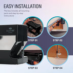 ELITRA HOME 3 in 1 Under the Cabinet Electric Can Opener, Blade Sharpener - Image 3
