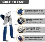 Can Opener Manual Heavy Duty, UHIYEE Hand Held Can Openers - Image 2