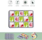 Ice Cube Trays Set of 2, Easy Release 15 Flexible Silicone Ice Cube Molds - Image 3