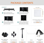 HOMIDEC 6-Cube Storage Organizer, Closet Organizer Storage Shelf Bookcase - Image 8