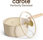 CAROTE 1.5Qt & 2.5Qt Sauce Pan Sets - Image 3
