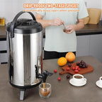 VEVOR Stainless Steel Insulated Beverage Dispenser, 2.4 Gallon 9.2 Liter - Image 5