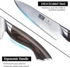 HOSHANHO 5 Pieces Knife Set, Japanese High Carbon Stainless Steel Kitchen Knife - Image 2