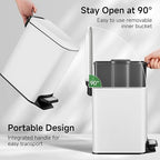 TIPGO Slim Bathroom Trash Can - Image 3