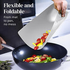 Cooler Kitchen Extra Thick Flexible Plastic Cutting Board Mats - Image 3
