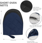1 Pair Short Oven Mitts - Image 3