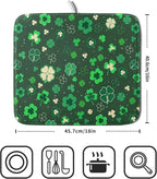 Happy St. Patrick's Day Dish Drying Mat - Image 2