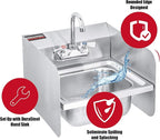 DuraSteel Stainless Steel Sink Splash Guard - Image 2