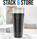 VELOMIX -2 Pack- 28 oz Protein Shaker Bottles - Image 6
