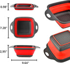 Square Collapsible Colander - Image 2