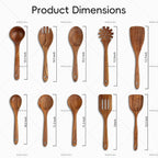 Wooden Spoons for Cooking - Image 2