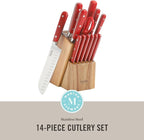 MARTHA STEWART Eastwalk 14 Piece High Carbon Staineless Steel Cutlery Knife - Image 2