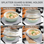 2 in 1, Aidacom Microwave Splatter Cover - Image 2